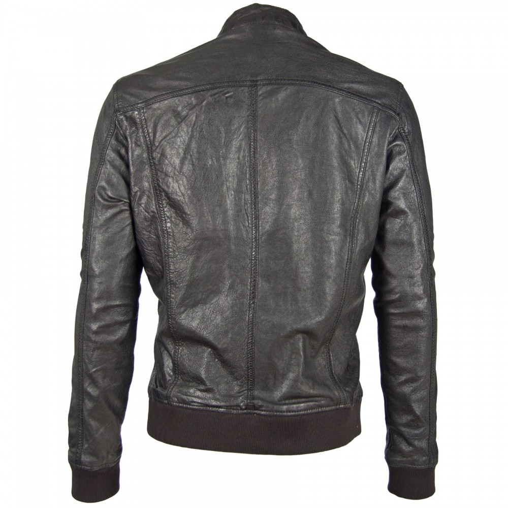 Geaca de Piele Barbati Gipsy Neagra GBGrahan Geaca de Piele Barbati Gipsy Neagra GBGrahan - readytowear.ro