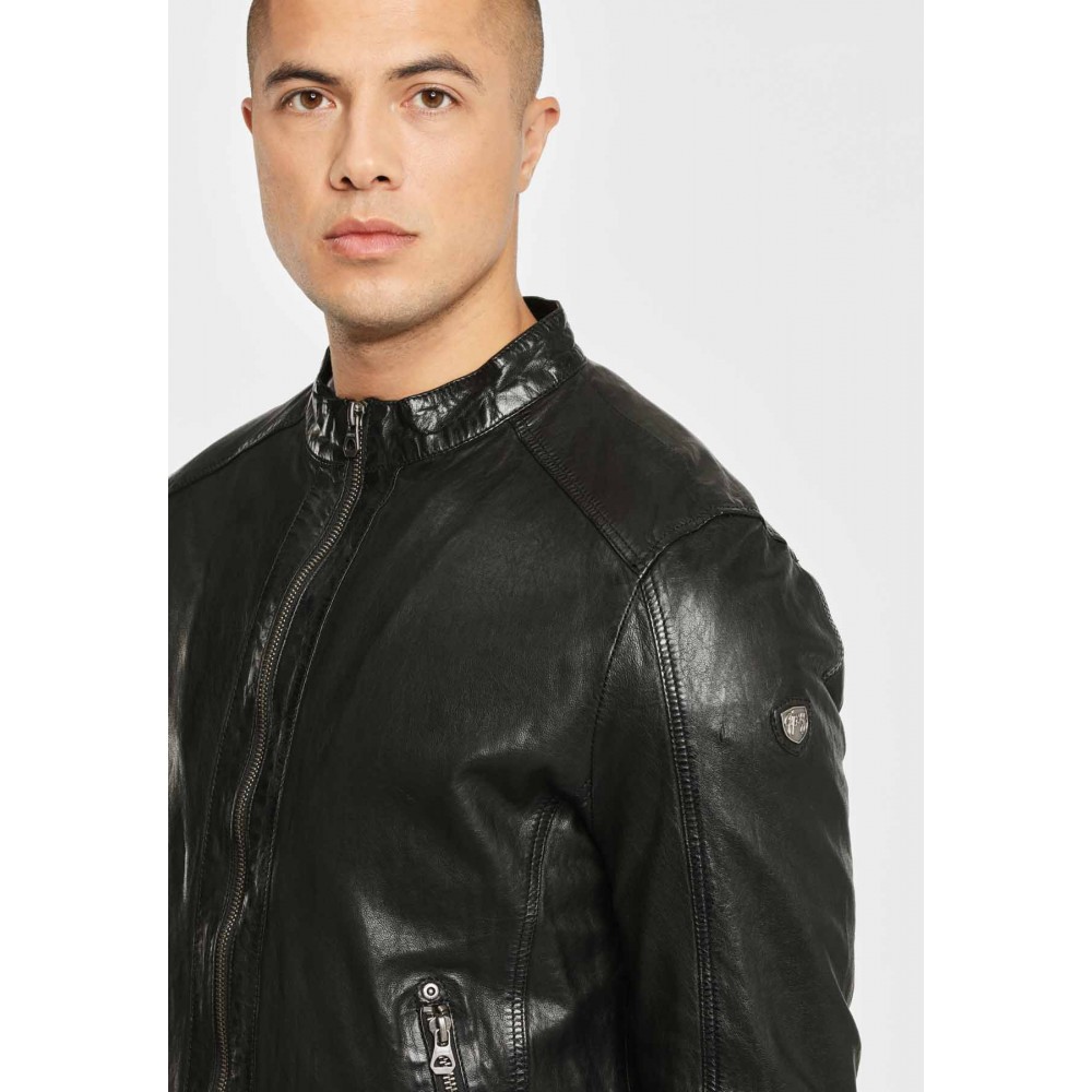 Geaca de Piele Barbati Gipsy Neagra GBGrahan Geaca de Piele Barbati Gipsy Neagra GBGrahan - readytowear.ro