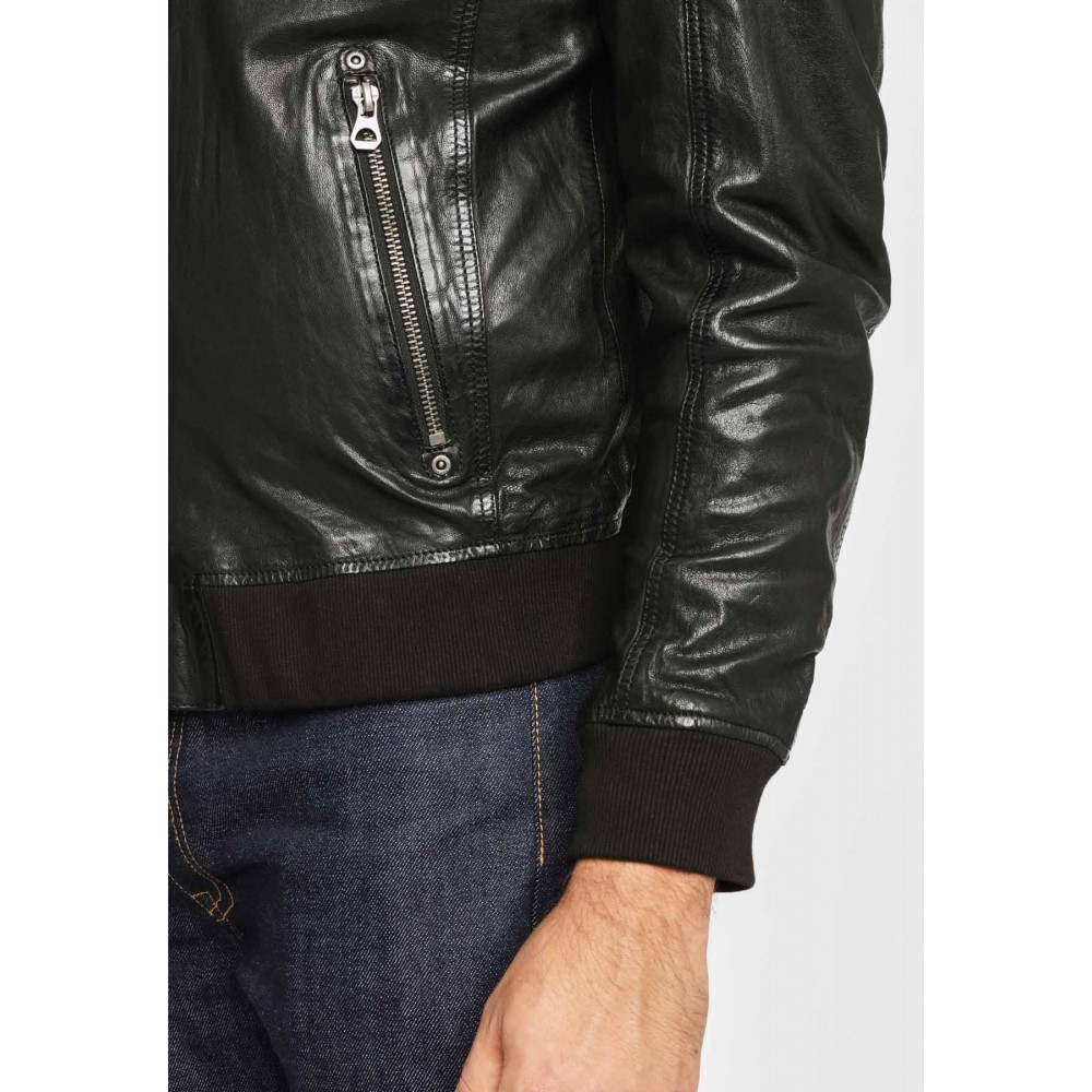 Geaca de Piele Barbati Gipsy Neagra GBGrahan Geaca de Piele Barbati Gipsy Neagra GBGrahan - readytowear.ro