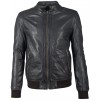 Geaca de Piele Barbati Gipsy Negru/Bleumarin GBGrahan Geaca de Piele Barbati Gipsy Negru/Bleumarin GBGrahan - readytowear.ro