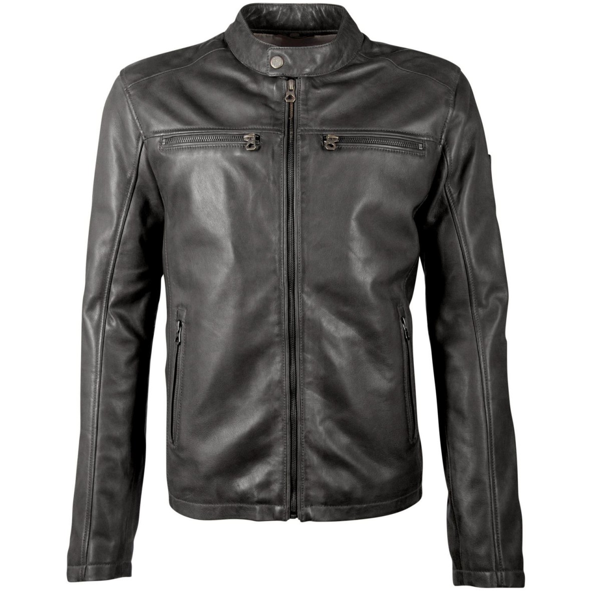 Geaca de Piele Barbati Gipsy Neagra GBJon – Black Friday