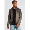 Geaca de Piele Barbati Gipsy Antracit GBLazzlo SF LAMOV geci de piele - readytowear.ro