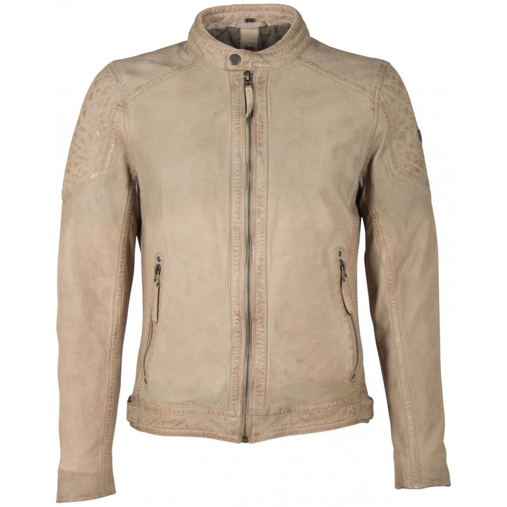 Geaca de Piele Naturala Barbati Gipsy Gri GBLazzlo SF LAMOV Geaca de Piele Naturala Barbati Gipsy Gri GBLazzlo SF LAMOV - readytowear.ro