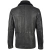 Geaca de Piele Naturala Barbati Gipsy Neagra GBMarigot LCOUNTV W - readytowear.ro