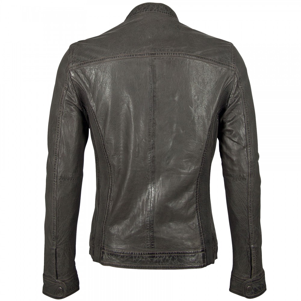 Geaca de Piele Naturala Barbati Gipsy Antracit GBMartez SF LATEV Geaca de Piele Naturala Barbati Gipsy Antracit GBMartez SF LATEV - readytowear.ro