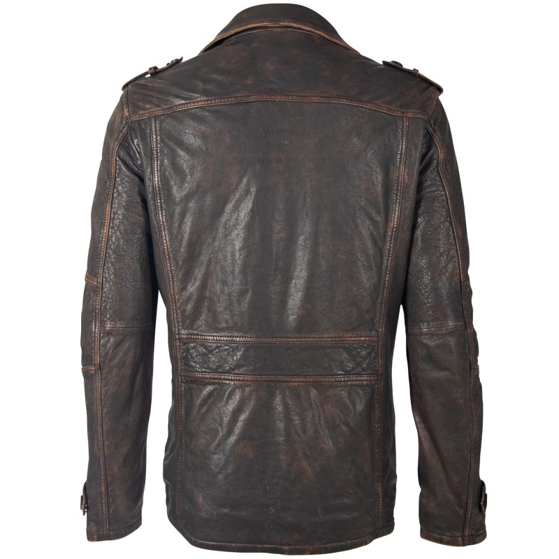 Geaca Lunga de Piele Naturala Barbati Gipsy Maro Antic GBMat NSLAV W – IMBRACAMINTE Geaca Lunga de Piele Naturala Barbati Gipsy Maro Antic GBMat NSLAV W – IMBRACAMINTE