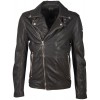 Geaca de Piele Naturala Barbati Gipsy Negru Antic GBMavric SF NSLAV - readytowear