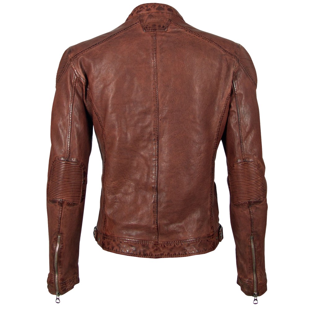 Geaca de Piele Barbati Gipsy Maro Rosiatic GBRayden LATARV geci de piele - readytowear.ro