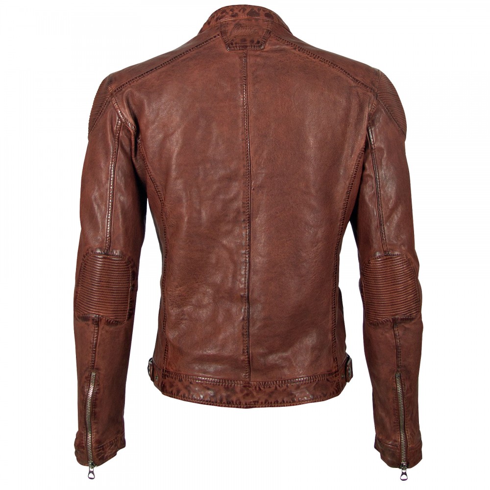 Geaca de Piele Barbati Gipsy Maro Rosiatic GBRayden LATARV Geaca de Piele Barbati Gipsy Maro Rosiatic GBRayden LATARV - readytowear.ro