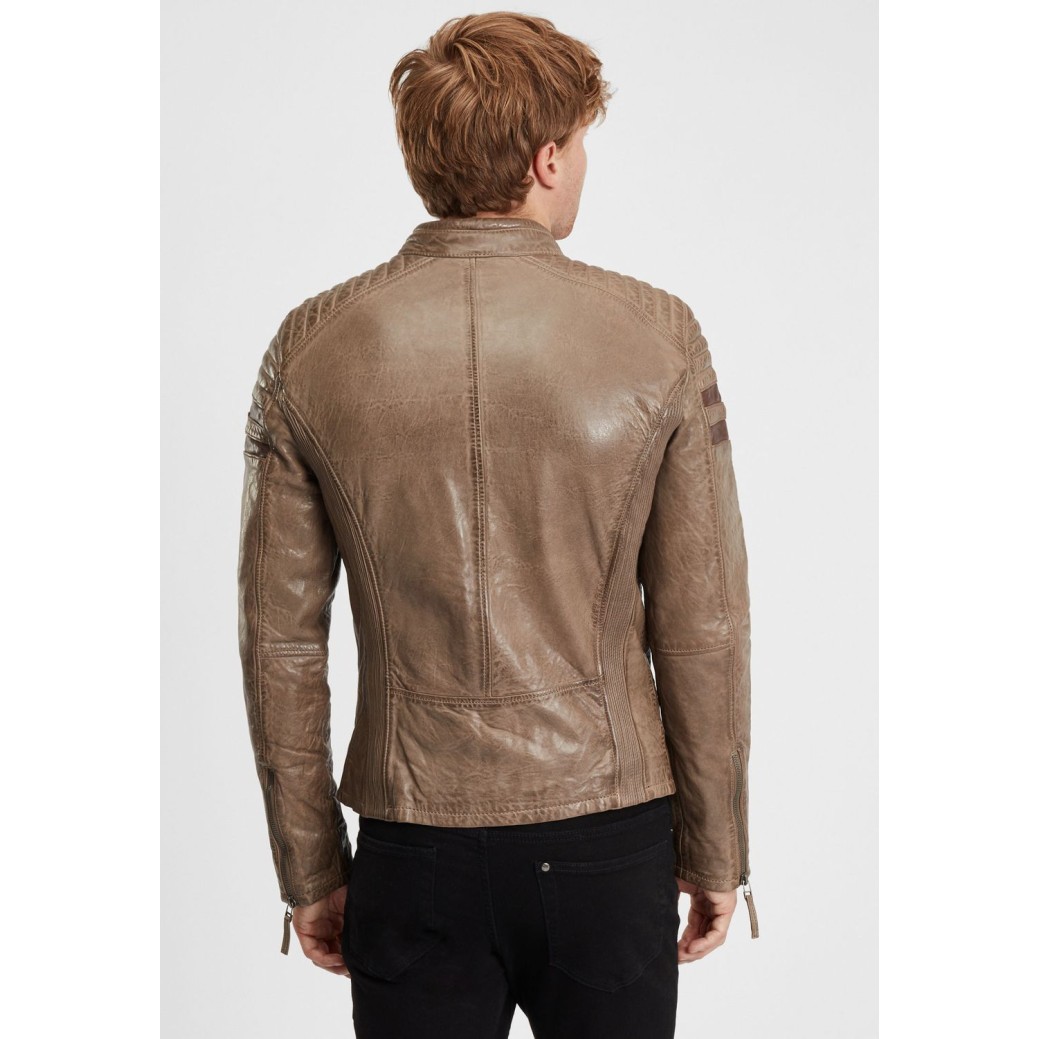 Geaca de Piele Barbati Gipsy Maro Deschis/Maro GBReeve SF LATOV – IMBRACAMINTE Geaca de Piele Barbati Gipsy Maro Deschis/Maro GBReeve SF LATOV – IMBRACAMINTE