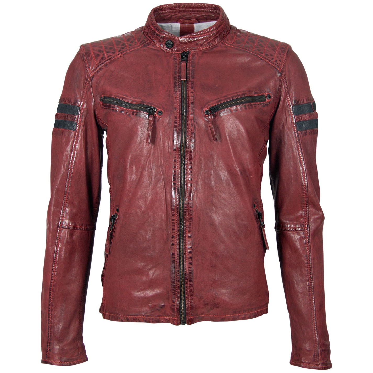 Geaca de Piele Naturala Barbati Gipsy Rosie GBRemmy SF LACAV – IMBRACAMINTE