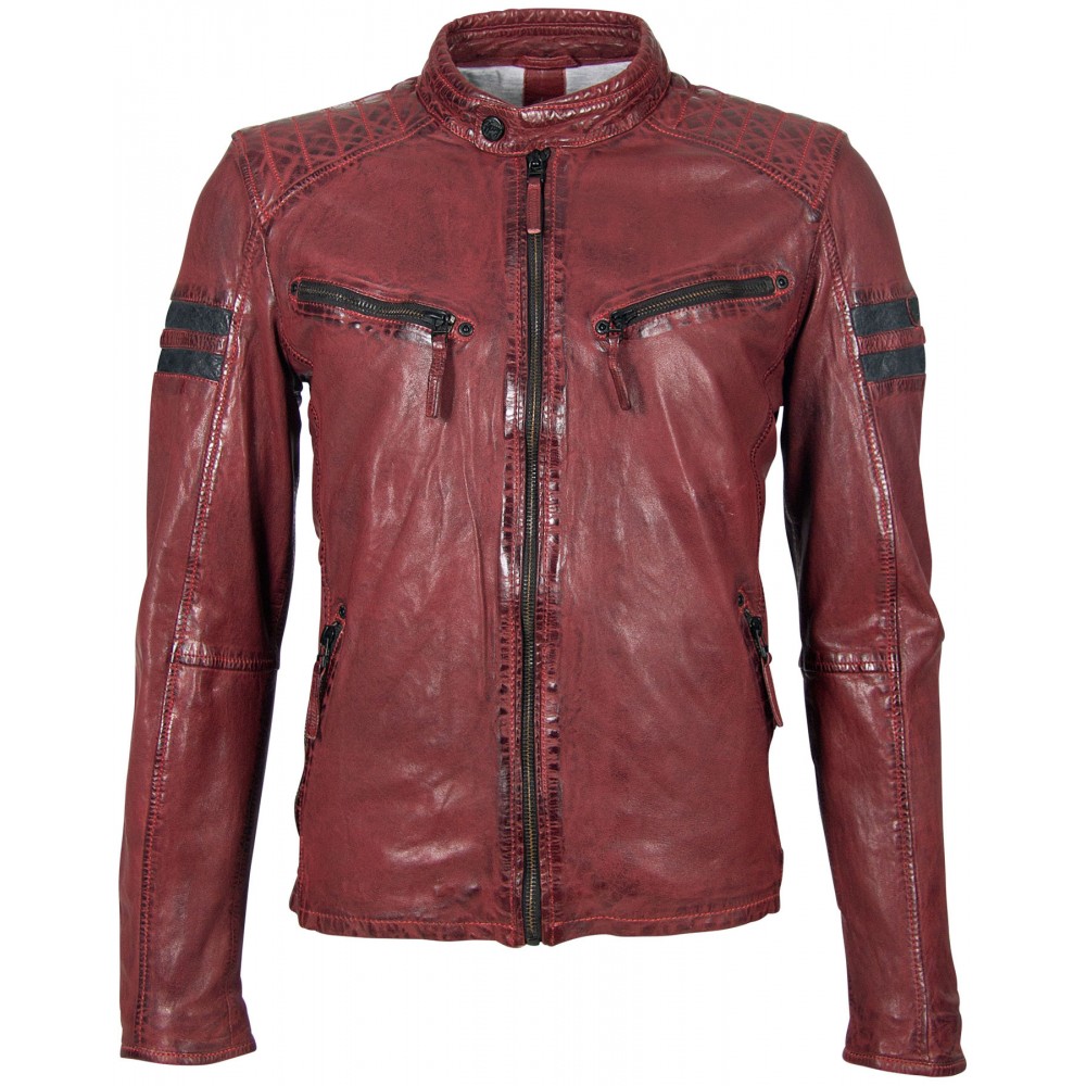 Geaca de Piele Naturala Barbati Gipsy Rosie GBRemmy SF LACAV - readytowear