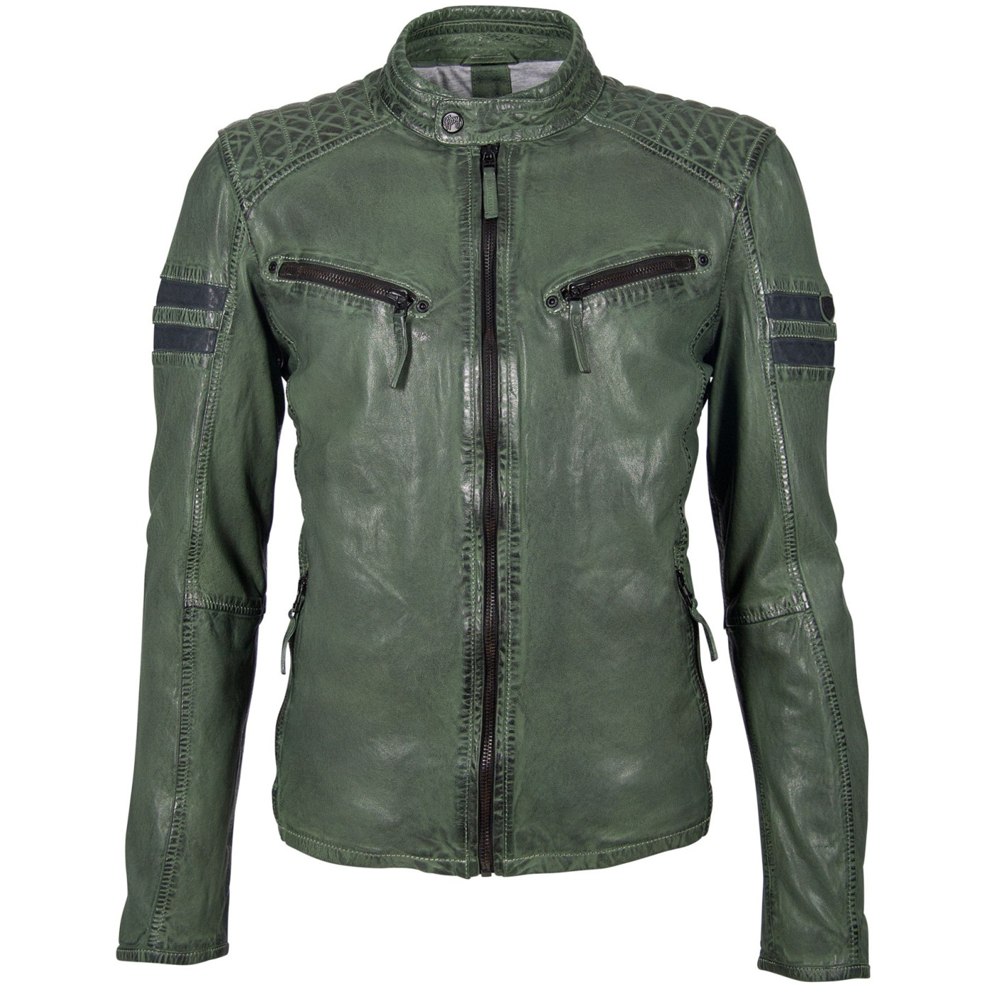 Geaca de Piele Naturala Barbati Gipsy Verde Inchis GBRemmy SF LACAV – IMBRACAMINTE Geaca de Piele Naturala Barbati Gipsy Verde Inchis GBRemmy SF LACAV – IMBRACAMINTE