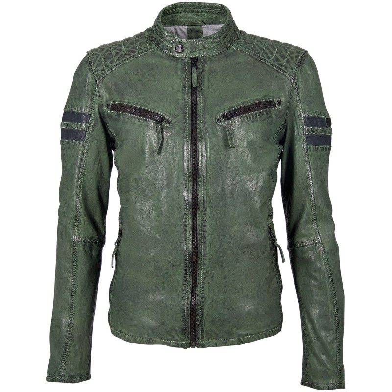 Geaca de Piele Naturala Barbati Gipsy Verde Inchis GBRemmy SF LACAV – IMBRACAMINTE Geaca de Piele Naturala Barbati Gipsy Verde Inchis GBRemmy SF LACAV – IMBRACAMINTE