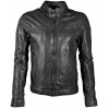 Geaca de Piele Naturala Barbati Gipsy Neagra GBRyker LABUV - readytowear