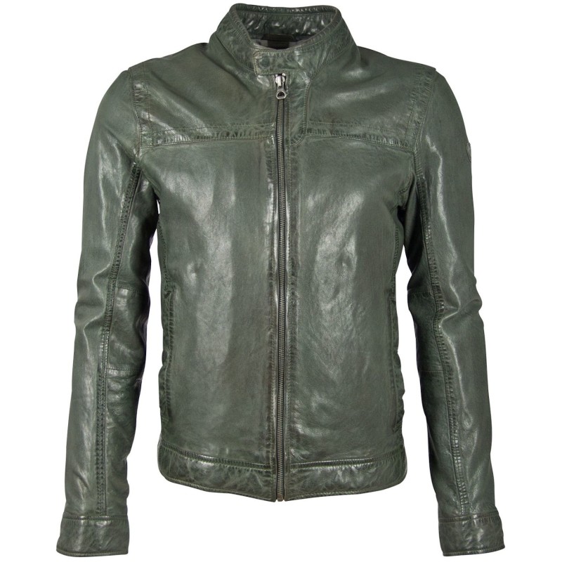 Geaca de Piele Naturala Barbati Gipsy Olive GBRyker LABUV – IMBRACAMINTE Geaca de Piele Naturala Barbati Gipsy Olive GBRyker LABUV – IMBRACAMINTE