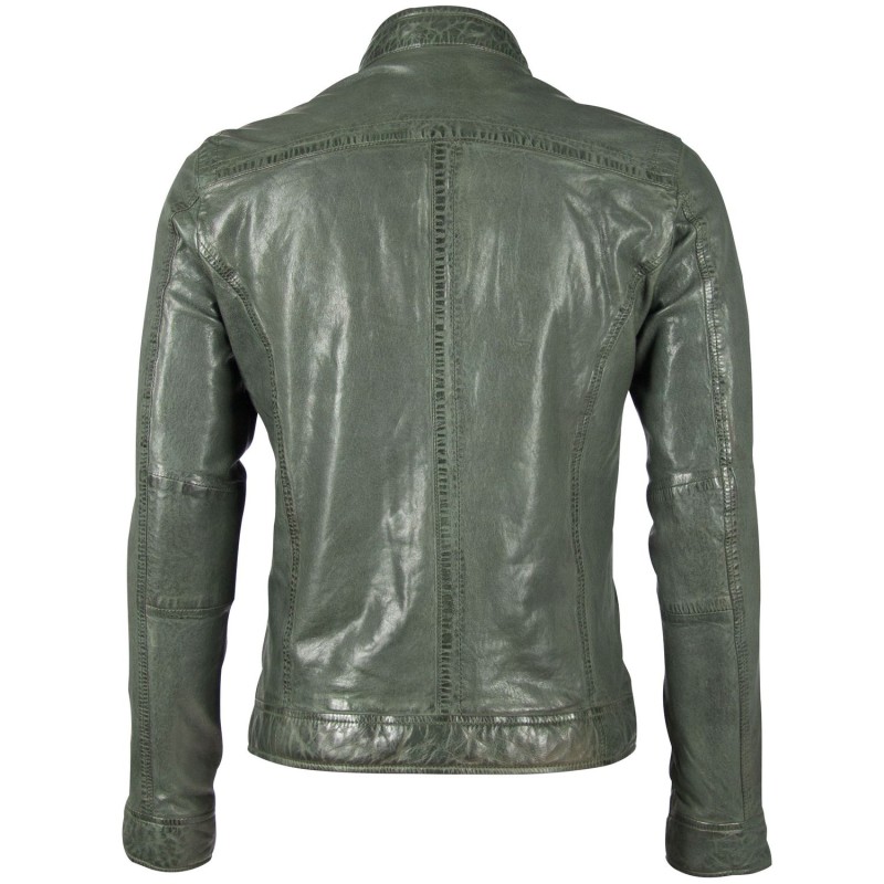 Geaca de Piele Naturala Barbati Gipsy Olive GBRyker LABUV – IMBRACAMINTE Geaca de Piele Naturala Barbati Gipsy Olive GBRyker LABUV – IMBRACAMINTE