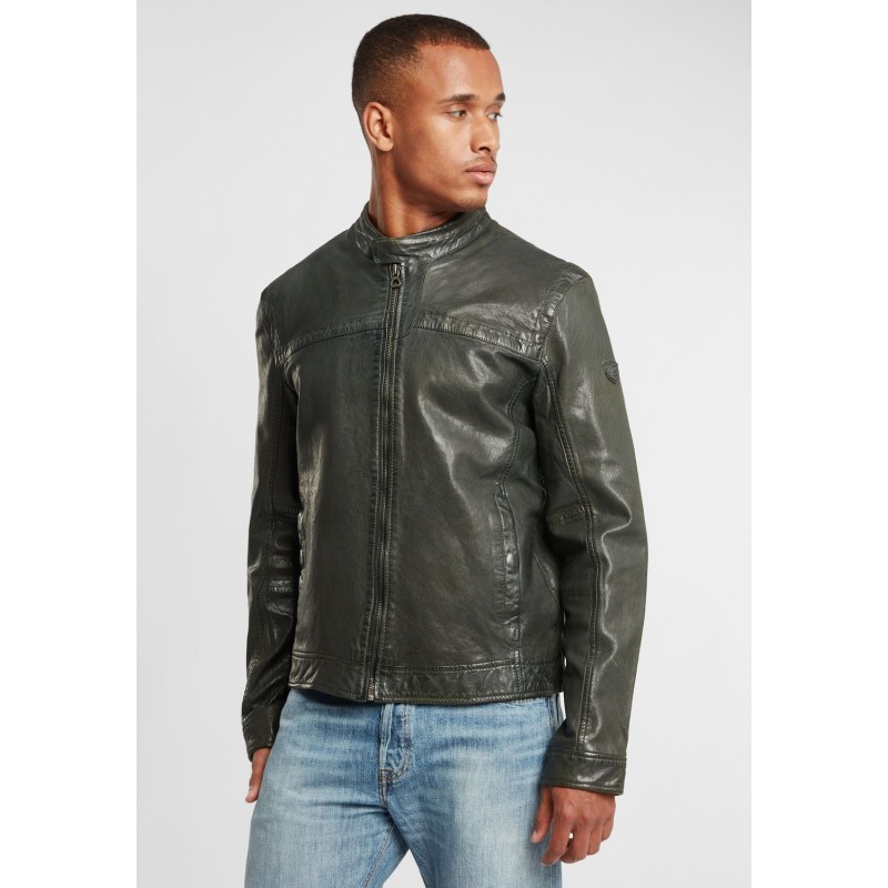 Geaca de Piele Naturala Barbati Gipsy Olive GBRyker LABUV – IMBRACAMINTE Geaca de Piele Naturala Barbati Gipsy Olive GBRyker LABUV – IMBRACAMINTE