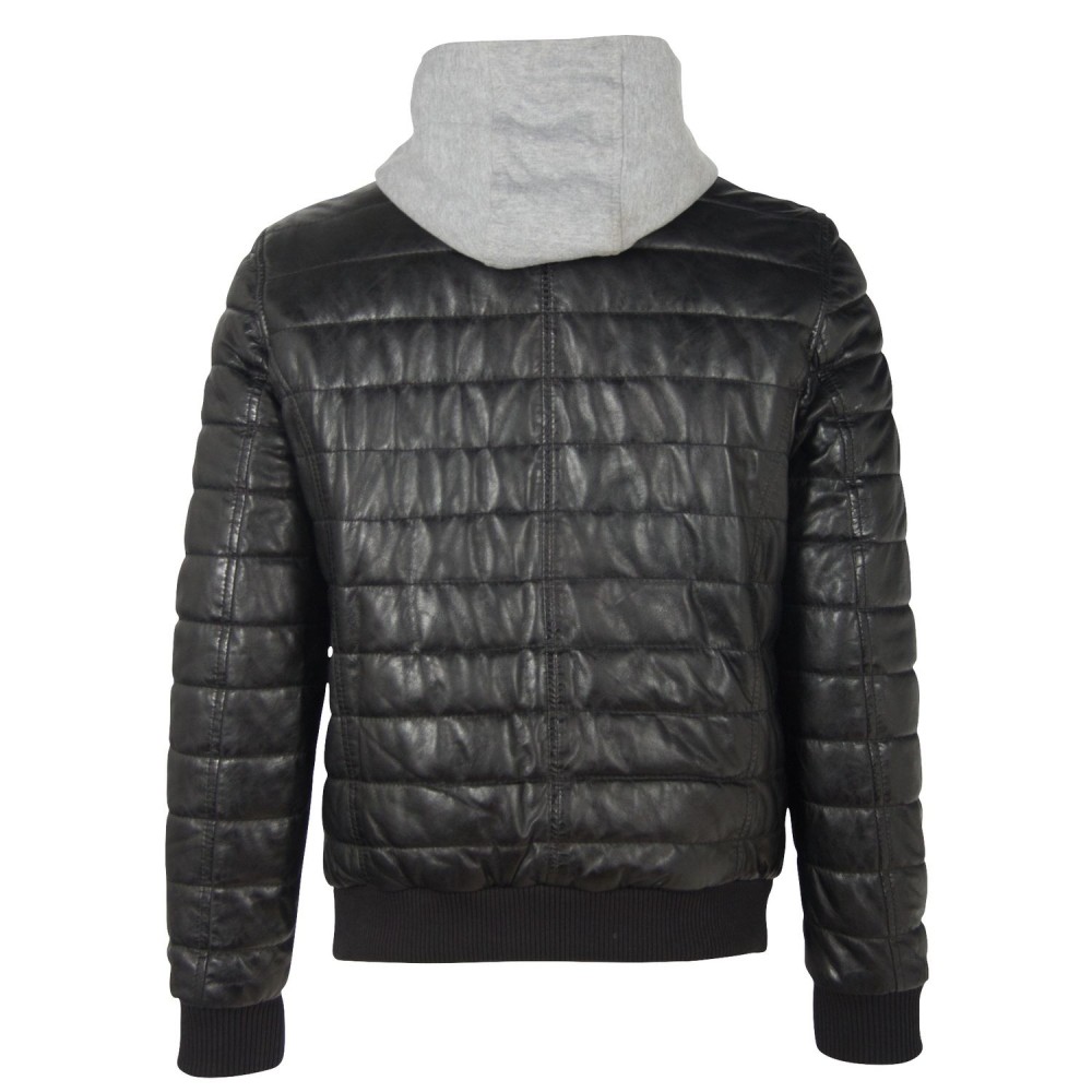 Geaca de Piele Naturala Barbati Gipsy Neagra GBSanton LNBV W Geaca de Piele Naturala Barbati Gipsy Neagra GBSanton LNBV W - readytowear.ro