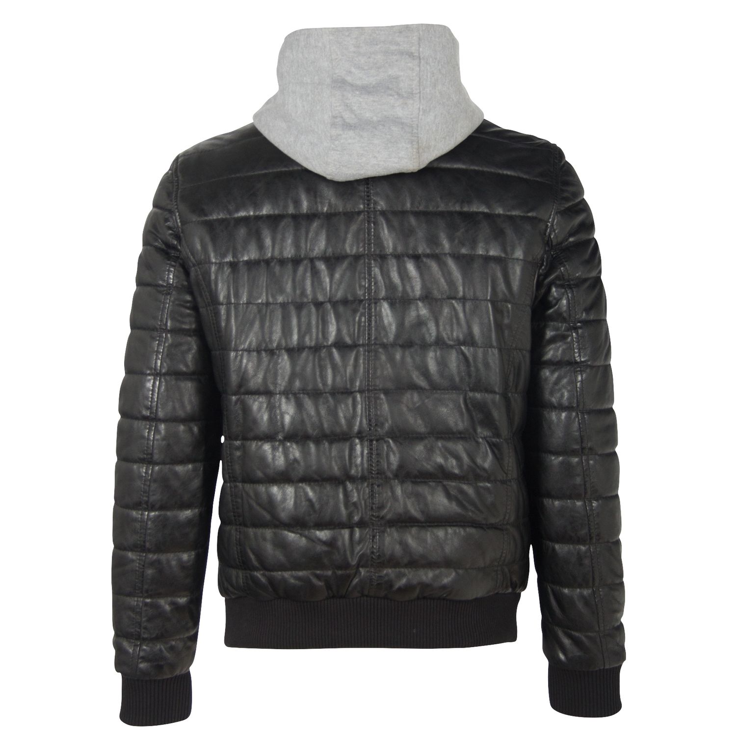 Geaca de Piele Naturala Barbati Gipsy Neagra GBSanton LNBV W – IMBRACAMINTE