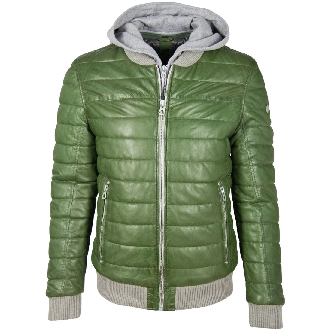 Geaca de Piele Naturala Barbati Gipsy Verde GBSanton LNBV W – IMBRACAMINTE Geaca de Piele Naturala Barbati Gipsy Verde GBSanton LNBV W – IMBRACAMINTE