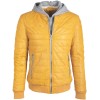 Geaca de Piele Barbati Gipsy Galbena GBSanton LNBV W Geaca de Piele Barbati Gipsy Galbena GBSanton LNBV W - readytowear.ro