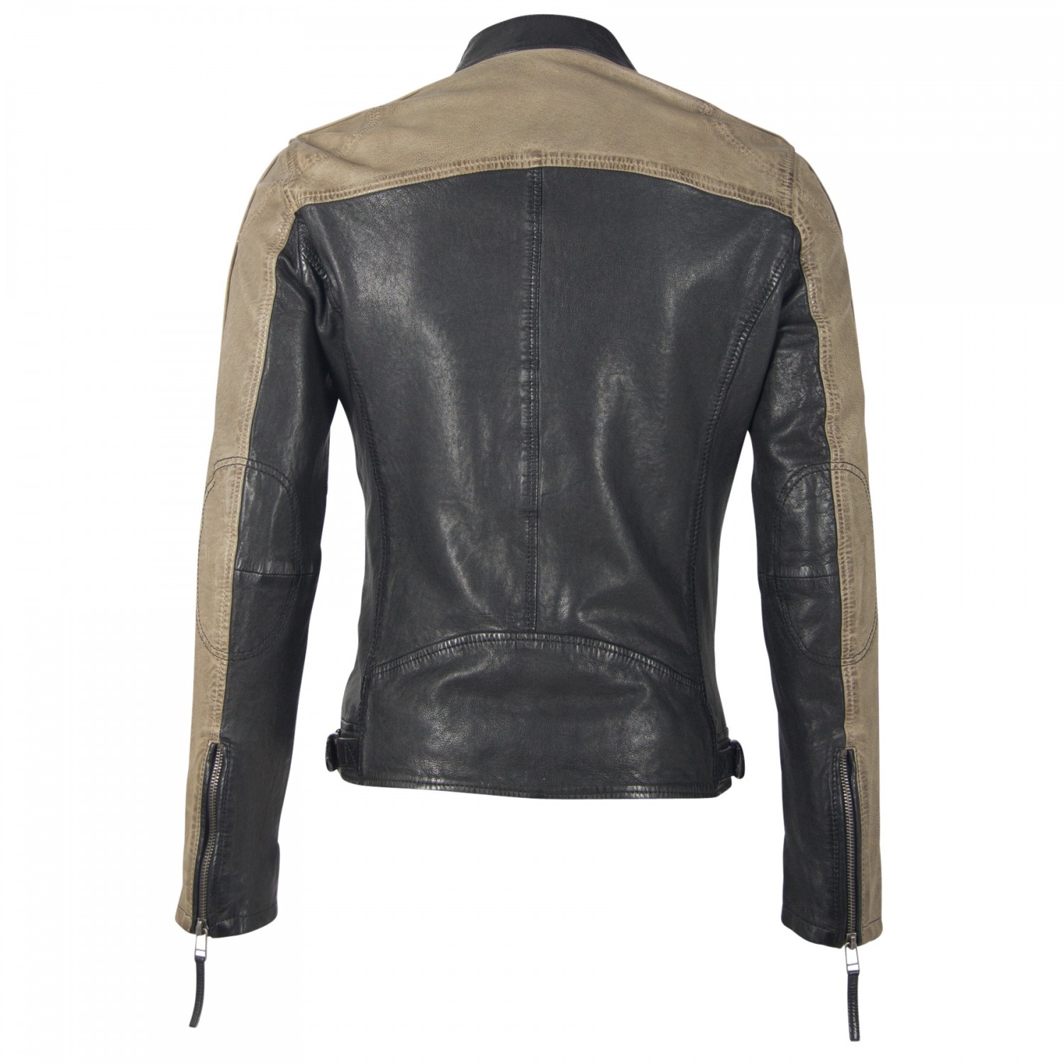 Geaca de Piele Naturala Barbati Gipsy Negru/Bej GBTroon SF LACAV – IMBRACAMINTE Geaca de Piele Naturala Barbati Gipsy Negru/Bej GBTroon SF LACAV – IMBRACAMINTE