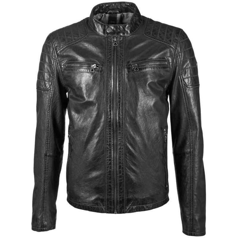 Geaca de Piele Naturala Barbati Gipsy Neagra GBTulok LSAV – IMBRACAMINTE Geaca de Piele Naturala Barbati Gipsy Neagra GBTulok LSAV – IMBRACAMINTE