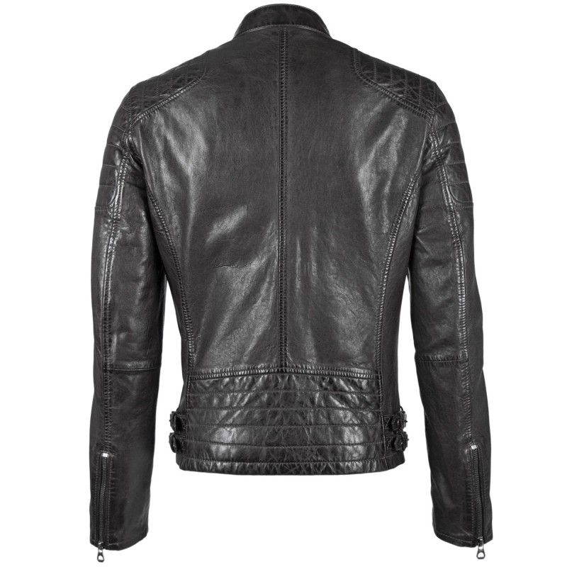 Geaca de Piele Naturala Barbati Gipsy Neagra GBTulok LSAV – IMBRACAMINTE Geaca de Piele Naturala Barbati Gipsy Neagra GBTulok LSAV – IMBRACAMINTE