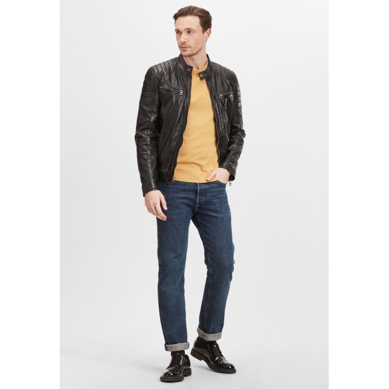 Geaca de Piele Naturala Barbati Gipsy Neagra GBTulok LSAV – IMBRACAMINTE Geaca de Piele Naturala Barbati Gipsy Neagra GBTulok LSAV – IMBRACAMINTE