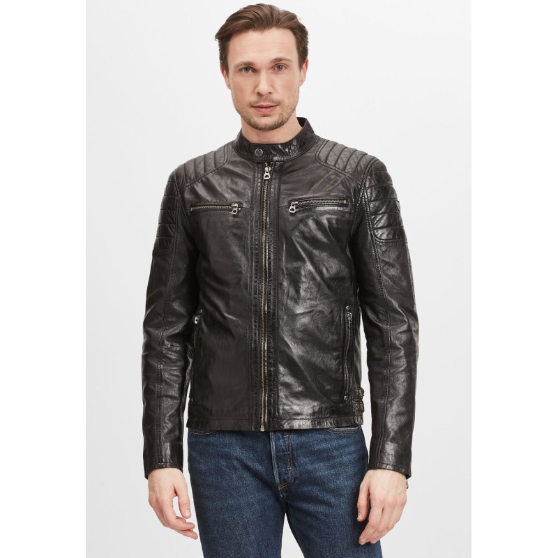 Geaca de Piele Naturala Barbati Gipsy Neagra GBTulok LSAV – IMBRACAMINTE Geaca de Piele Naturala Barbati Gipsy Neagra GBTulok LSAV – IMBRACAMINTE