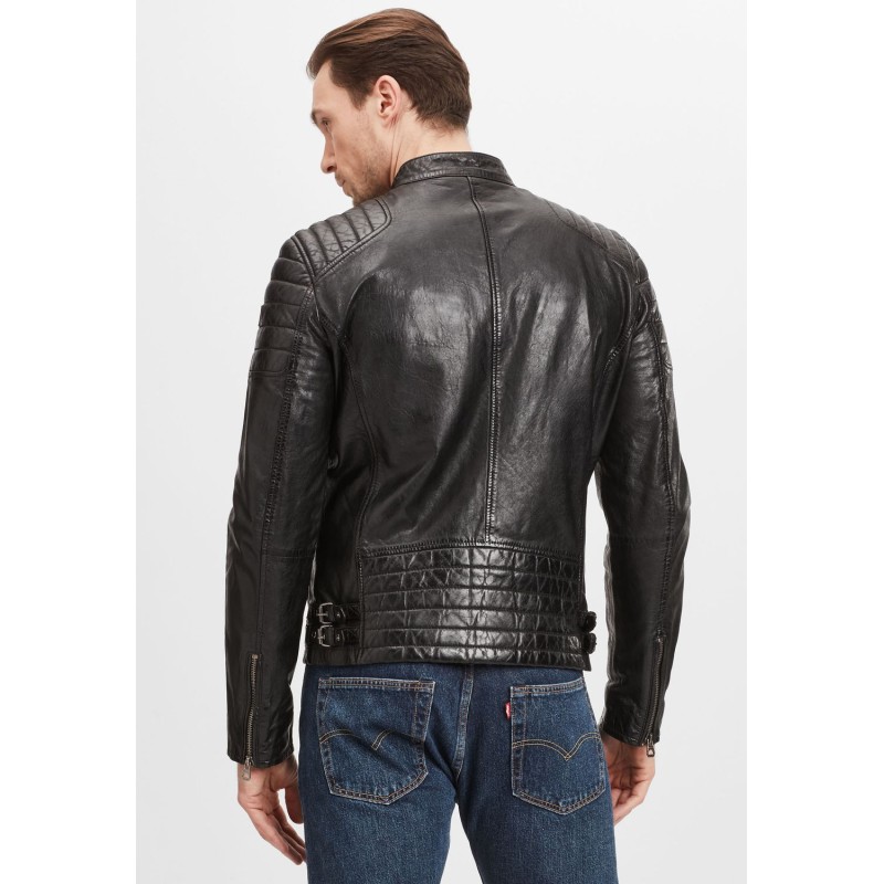 Geaca de Piele Naturala Barbati Gipsy Neagra GBTulok LSAV – IMBRACAMINTE Geaca de Piele Naturala Barbati Gipsy Neagra GBTulok LSAV – IMBRACAMINTE