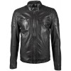 Geaca de Piele Naturala Barbati Gipsy Neagra GBTulok LSAV - readytowear