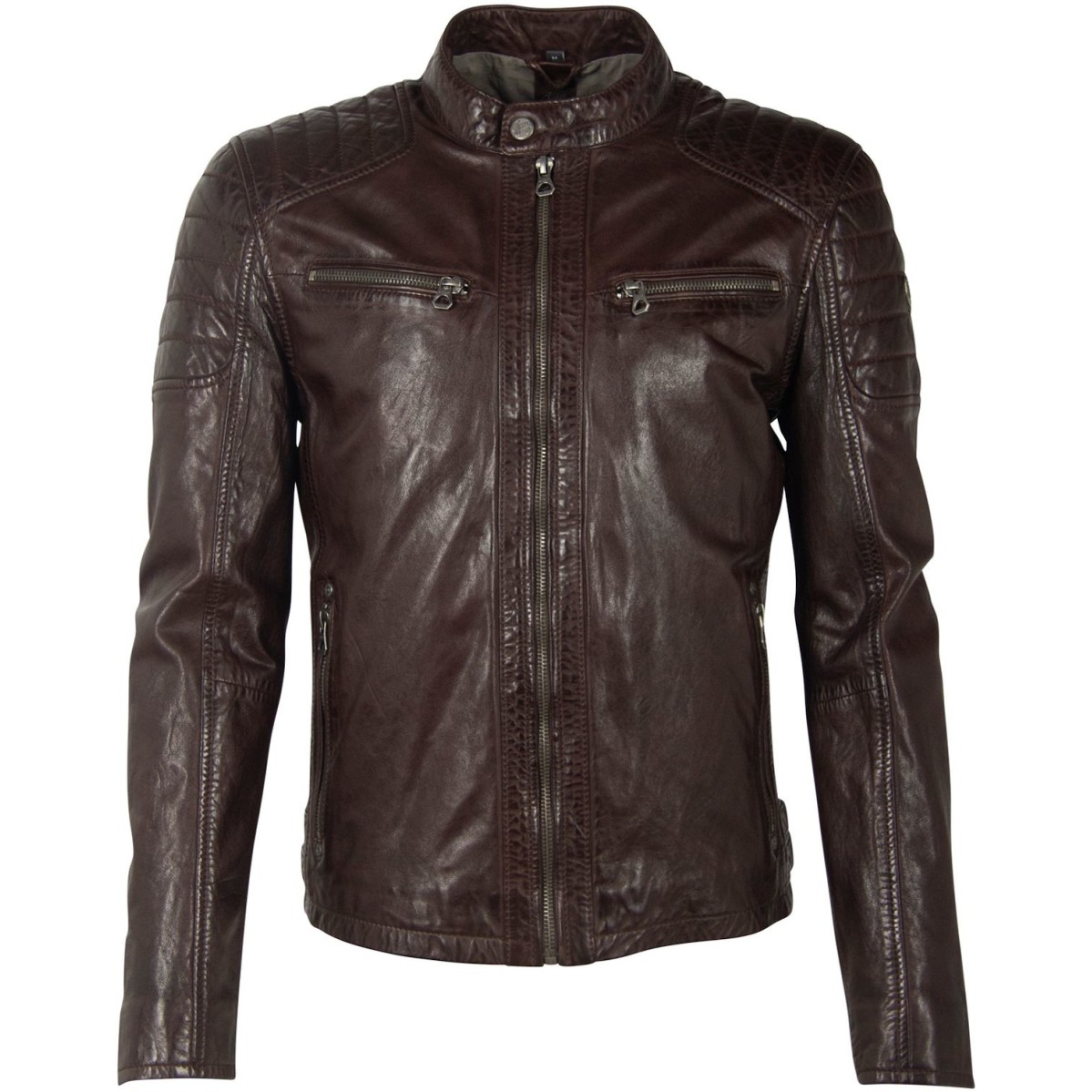 Geaca de Piele Barbati Gipsy Maro Inchis GBTulok LSAV – IMBRACAMINTE Geaca de Piele Barbati Gipsy Maro Inchis GBTulok LSAV – IMBRACAMINTE