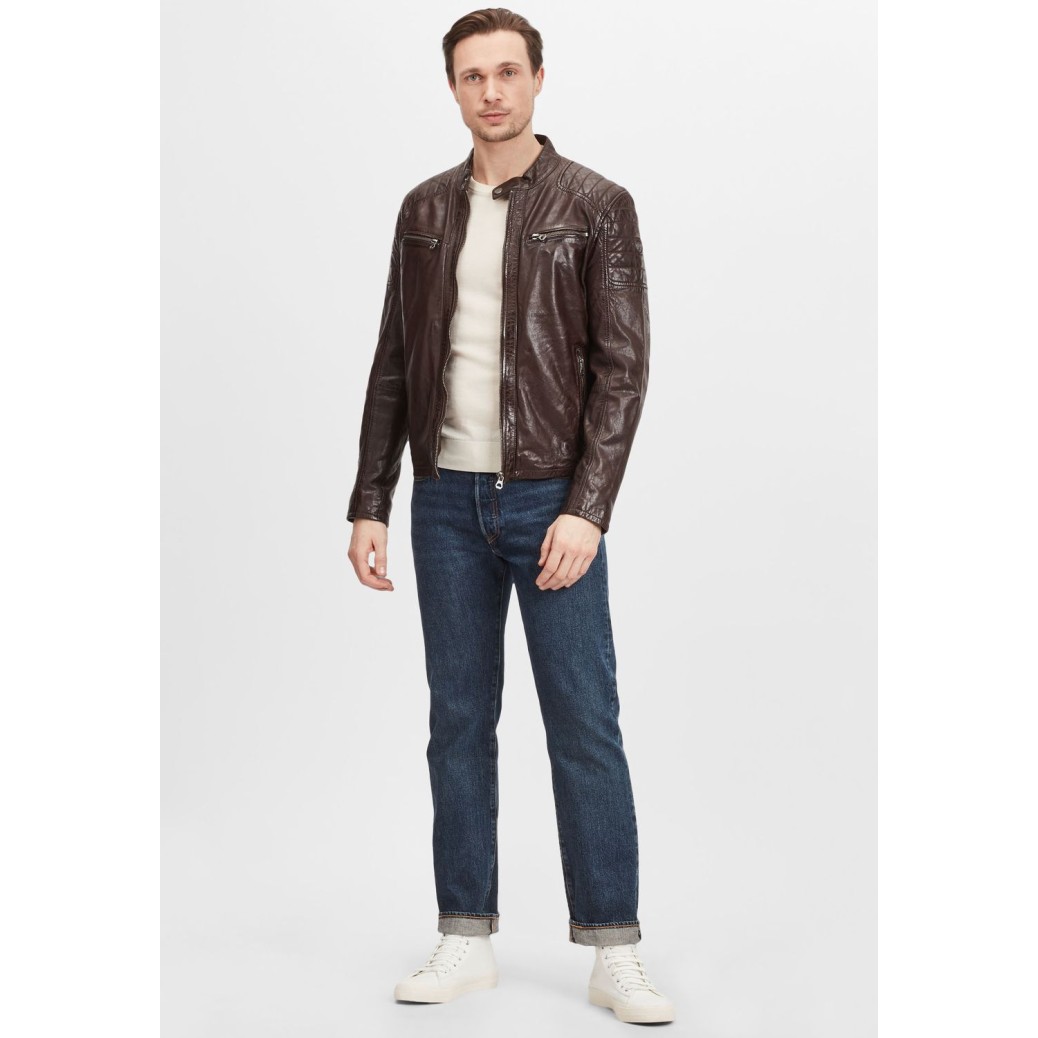 Geaca de Piele Barbati Gipsy Maro Inchis GBTulok LSAV – IMBRACAMINTE Geaca de Piele Barbati Gipsy Maro Inchis GBTulok LSAV – IMBRACAMINTE