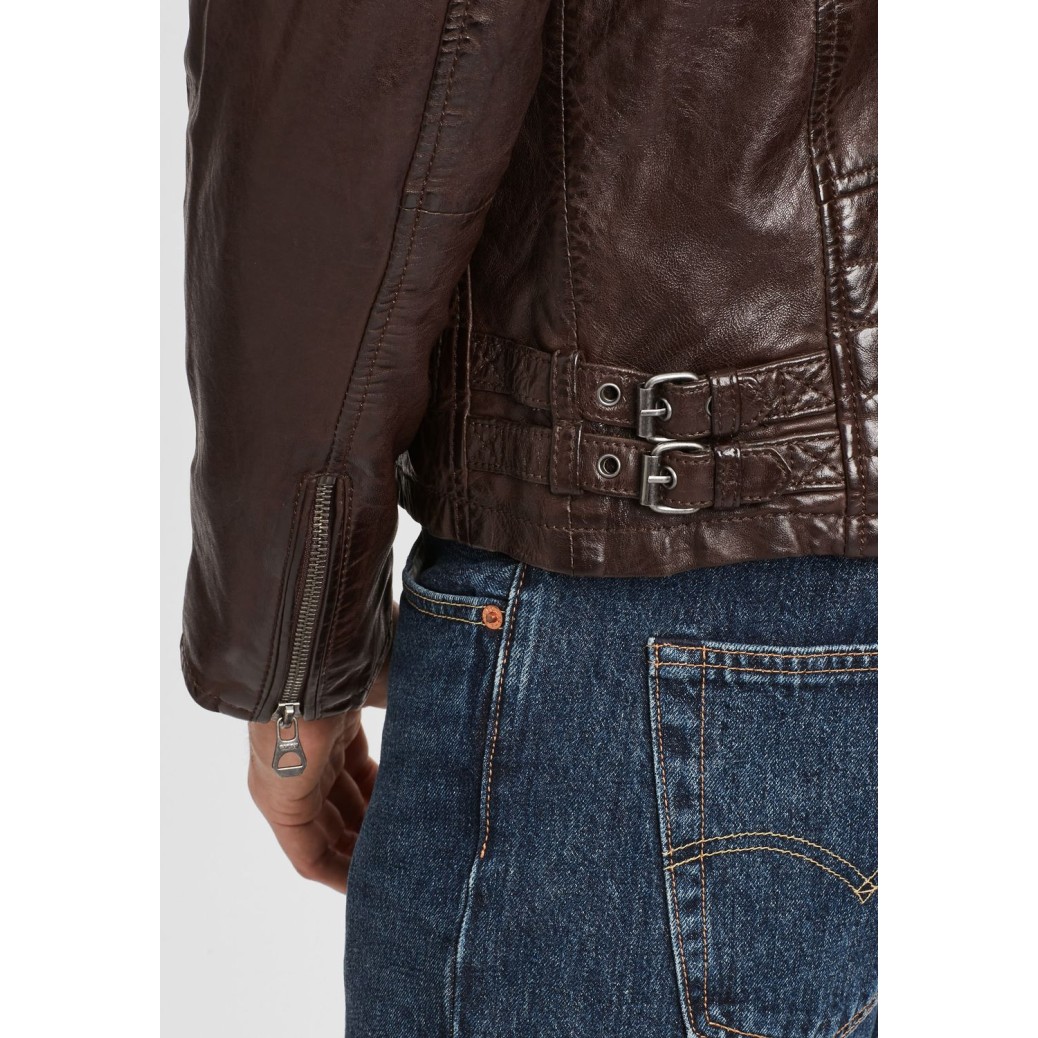 Geaca de Piele Barbati Gipsy Maro Inchis GBTulok LSAV – IMBRACAMINTE Geaca de Piele Barbati Gipsy Maro Inchis GBTulok LSAV – IMBRACAMINTE