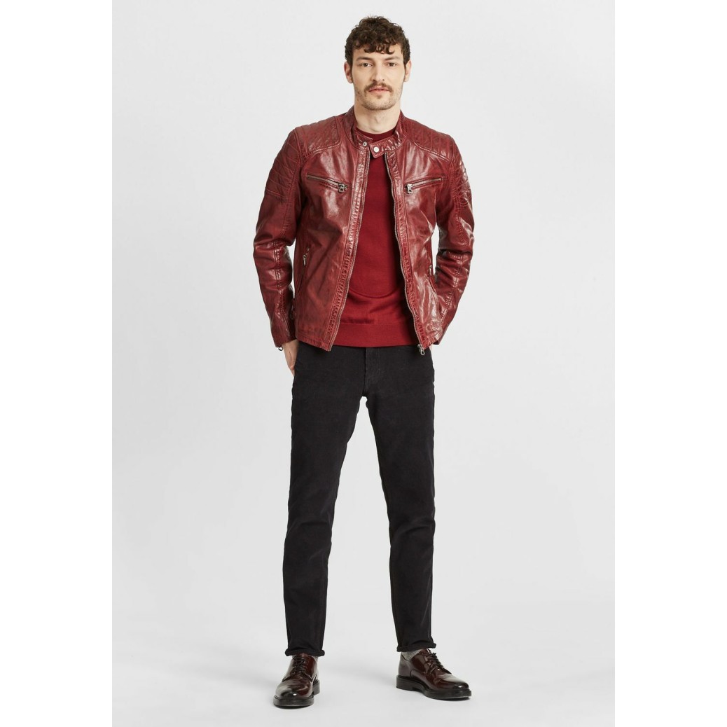 Geaca de Piele Naturala Barbati Gipsy Rosie GBTulok LSAV – IMBRACAMINTE