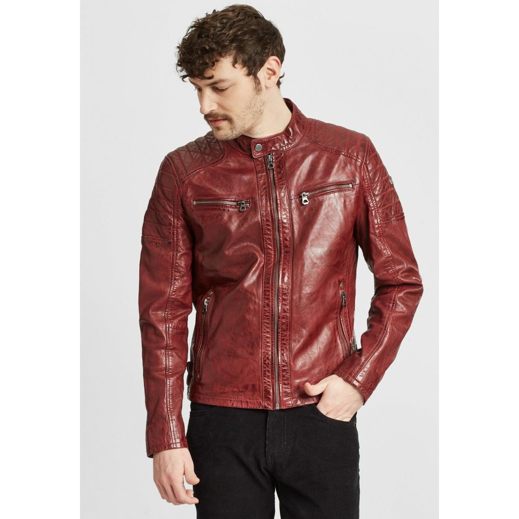 Geaca de Piele Naturala Barbati Gipsy Rosie GBTulok LSAV – IMBRACAMINTE