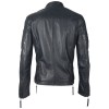 Geaca de Piele Barbati Gipsy Bleumarin/Negru GBWeaton LWAWV geci de piele - readytowear.ro