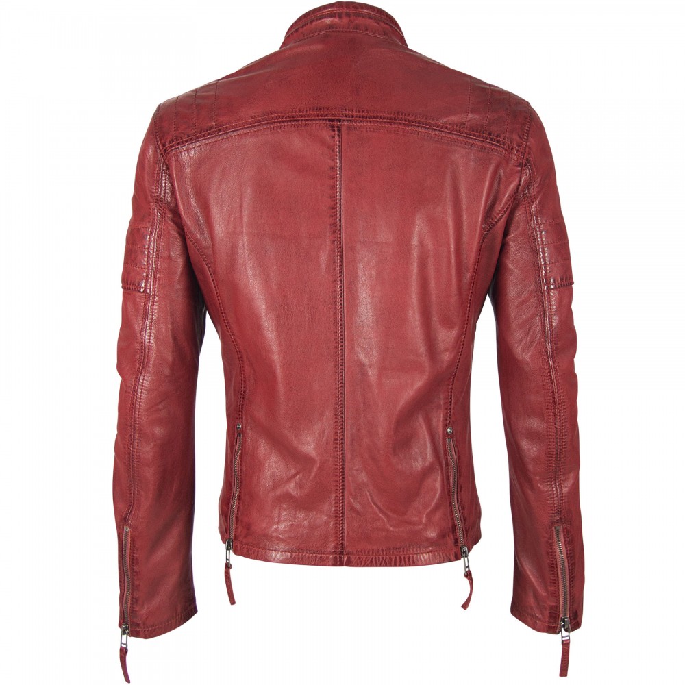 Geaca de Piele Naturala Barbati Gipsy Rosie GBWeaton LWAWV Geaca de Piele Naturala Barbati Gipsy Rosie GBWeaton LWAWV - readytowear.ro