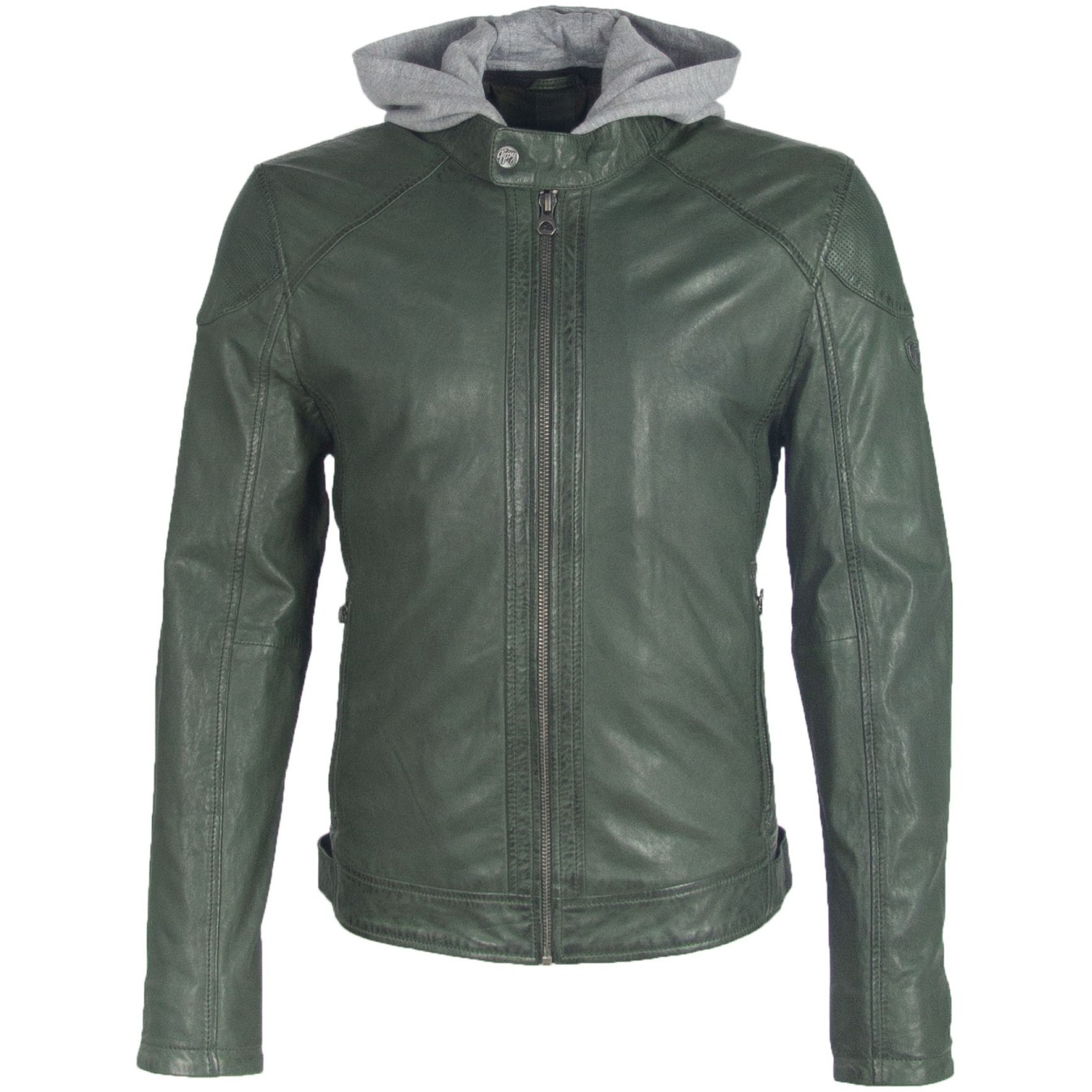 Geaca de Piele Naturala Barbati Gipsy Verde GBYotim NSLV – IMBRACAMINTE Geaca de Piele Naturala Barbati Gipsy Verde GBYotim NSLV – IMBRACAMINTE