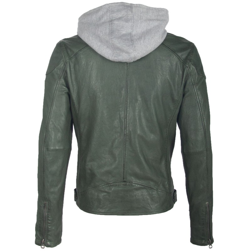 Geaca de Piele Naturala Barbati Gipsy Verde GBYotim NSLV – IMBRACAMINTE Geaca de Piele Naturala Barbati Gipsy Verde GBYotim NSLV – IMBRACAMINTE