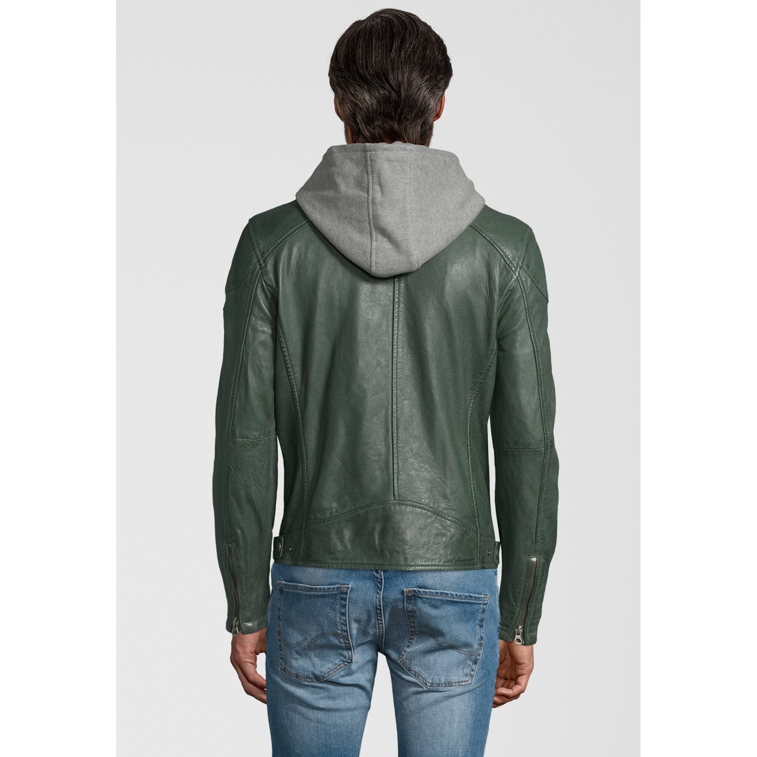 Geaca de Piele Naturala Barbati Gipsy Verde GBYotim NSLV – IMBRACAMINTE Geaca de Piele Naturala Barbati Gipsy Verde GBYotim NSLV – IMBRACAMINTE