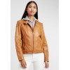 Geaca de Piele Dama Gipsy Camel GGAbby S21 LAMAS Geaca de Piele Dama Gipsy Camel GGAbby S21 LAMAS - readytowear.ro
