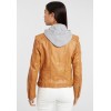 Geaca de Piele Dama Gipsy Camel GGAbby S21 LAMAS Geaca de Piele Dama Gipsy Camel GGAbby S21 LAMAS - readytowear.ro