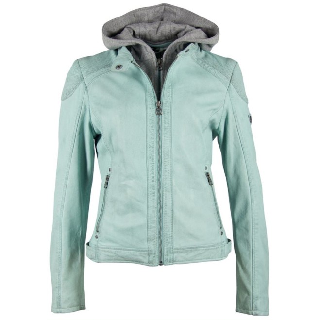 Geaca de Piele Naturala Dama Gipsy Turcoaz Pastel GGAbby S21 LAMAS – IMBRACAMINTE Geaca de Piele Naturala Dama Gipsy Turcoaz Pastel GGAbby S21 LAMAS – IMBRACAMINTE