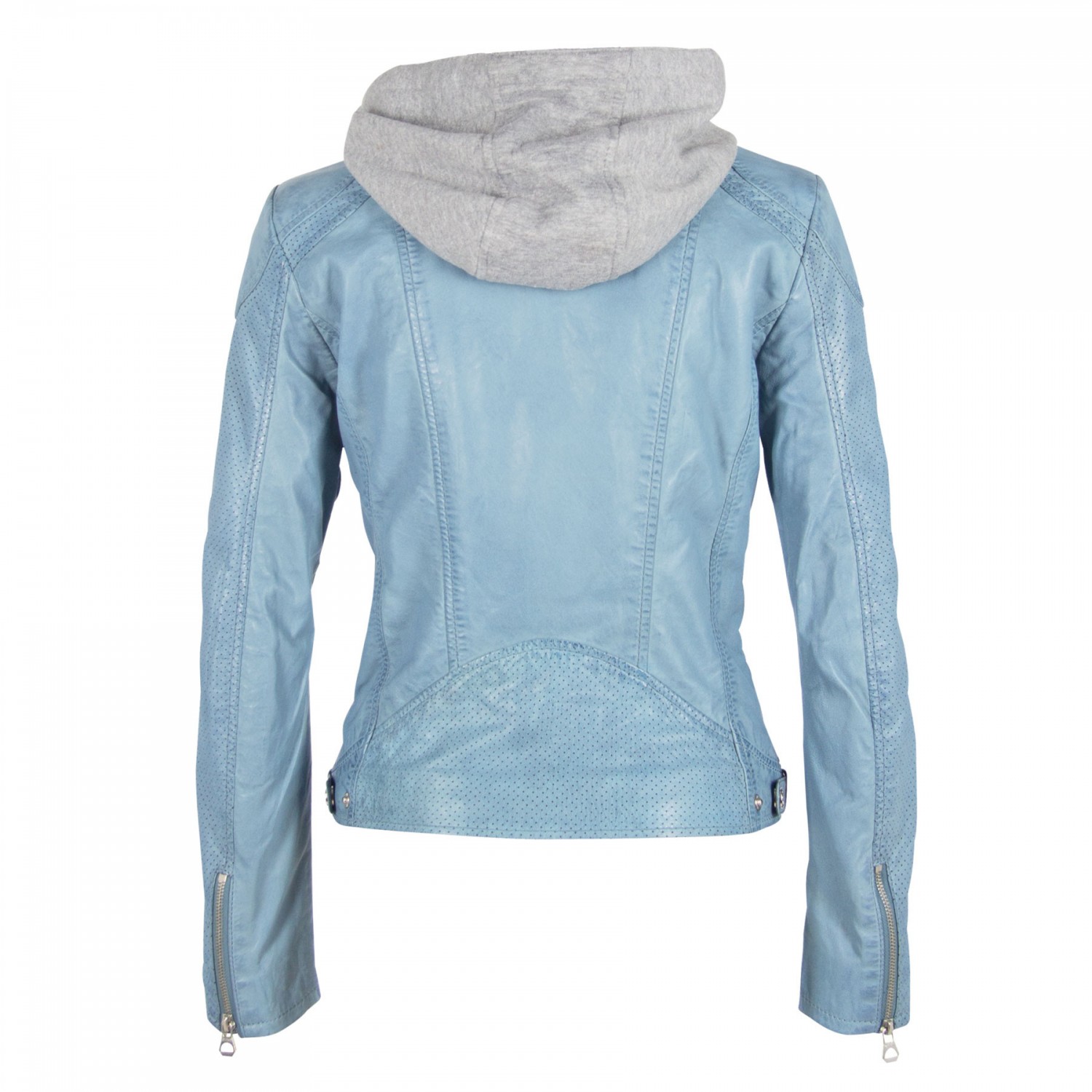 Geaca de Piele Naturala Dama Gipsy Albastru Deschis GGAelly LAMAS – IMBRACAMINTE Geaca de Piele Naturala Dama Gipsy Albastru Deschis GGAelly LAMAS – IMBRACAMINTE