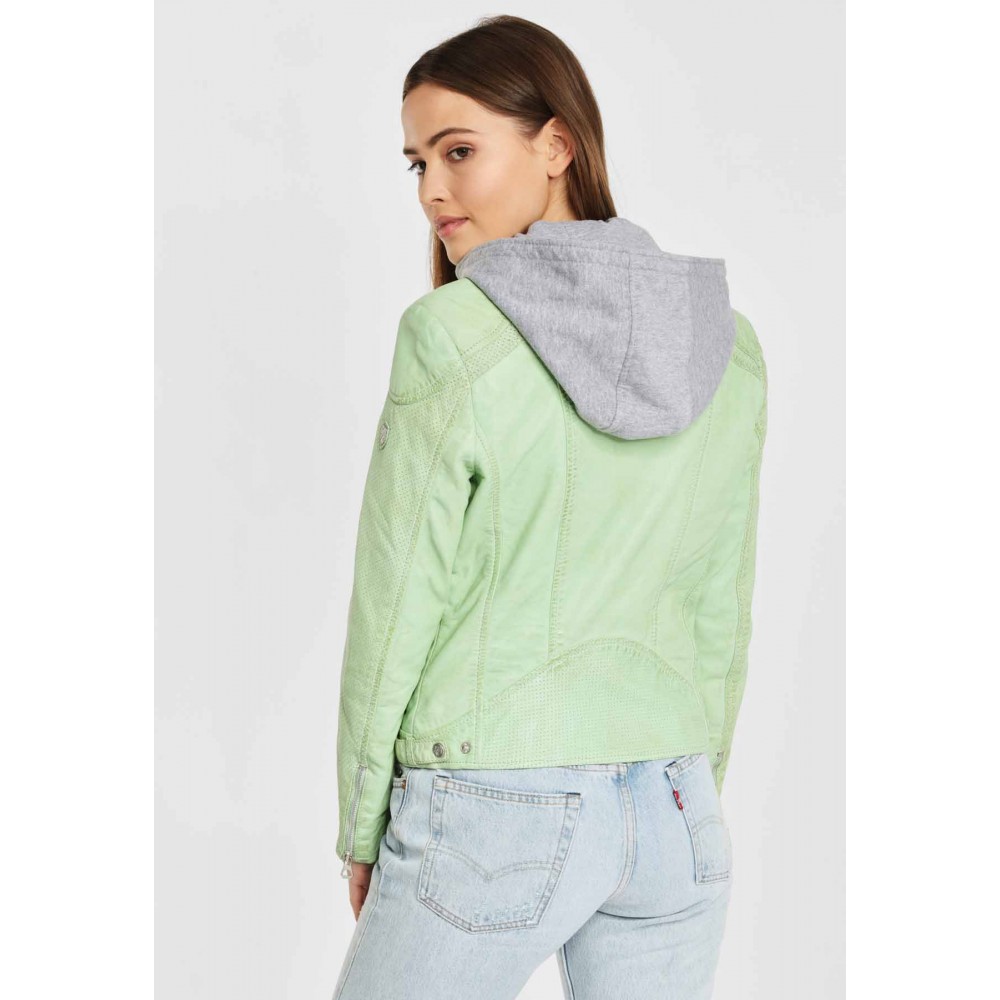 Geaca de Piele Naturala Dama Gipsy Verde Menta GGAelly LAMAS Geaca de Piele Naturala Dama Gipsy Verde Menta GGAelly LAMAS - readytowear.ro