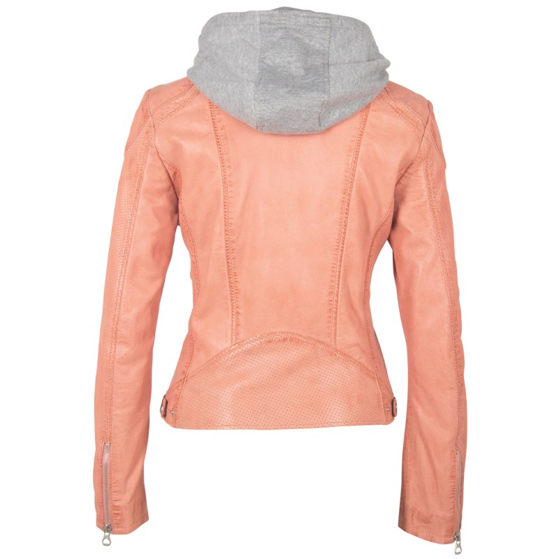 Geaca de Piele Naturala Dama Gipsy Roz Piersica GGAelly LAMAS – IMBRACAMINTE Geaca de Piele Naturala Dama Gipsy Roz Piersica GGAelly LAMAS – IMBRACAMINTE