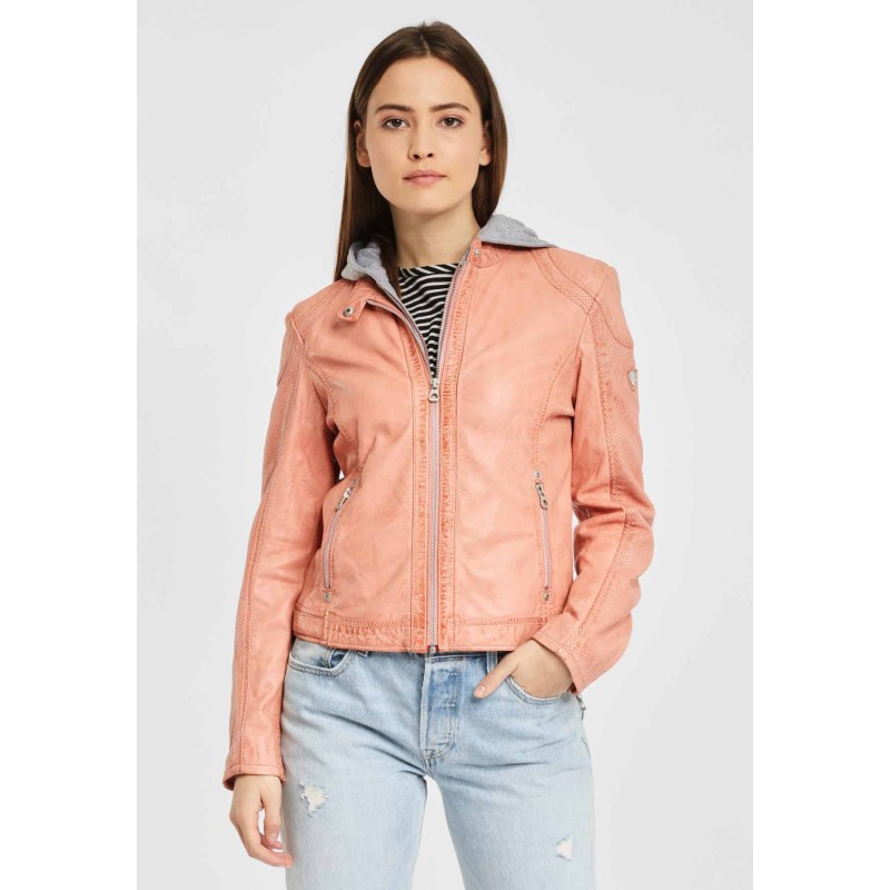 Geaca de Piele Naturala Dama Gipsy Roz Piersica GGAelly LAMAS – IMBRACAMINTE Geaca de Piele Naturala Dama Gipsy Roz Piersica GGAelly LAMAS – IMBRACAMINTE